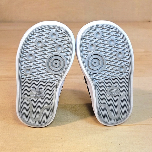 Adidas Originals Hardcourt Kids Toddler High Top Shoes - Picture 6 of 8